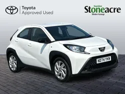 White New 2025 Toyota Aygo PURE Hatchback | £14,000 (Fair price)