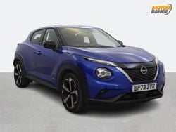 Blue Used 2023 Nissan Juke Tekna SUV | £19,295 (Fair price)