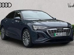 Blue Used 2023 Audi Q8 e-tron S-Line SUV | £40,900 (Fair price)