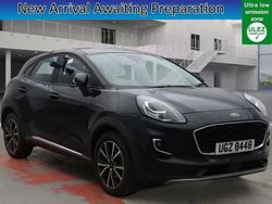 Black Used 2021 Ford Puma Titanium Hatchback | £14,000