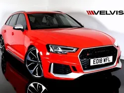 Red Used 2018 Audi RS4 Design Estate | £34,853 (Fair price)