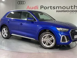 Blue Used 2023 Audi Q5 S-Line SUV | £34,690 (Fair price)