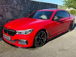 Red Used 2017 BMW 740 M Sport Sedan | £29,950