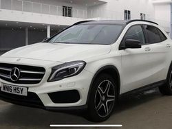 White Used 2016 Mercedes GLA220 AMG line SUV | £9,995 (Fair price)