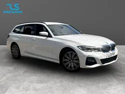 White Used 2021 BMW 330e M Sport Estate | £15,895 (Super price)