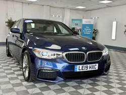 Blue Used 2019 BMW 520 M Sport Sedan | £15,991 (Good price)