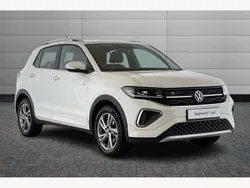 White Used 2024 VW T-Cross R-line SUV | £25,490 (Fair price)