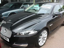 Black Used 2012 Jaguar XF Portfolio Sedan | £9,495