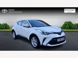 White Used 2022 Toyota C-HR SUV | £18,454 (Fair price)