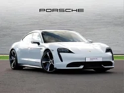 White Used 2021 Porsche Taycan Sedan | £55,990 (Expensive)