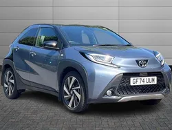 Persian salt with black Used 2024 Toyota Aygo Hatchback | £17,895 (A bit pricey)