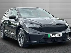 Black magic pearl effect Used 2024 Skoda Enyaq iV SportlinePlus SUV | £26,995 (Good price)