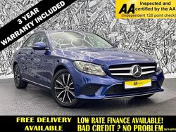 Blue Used 2019 Mercedes C180 SE Sedan | £15,795 (Fair price)
