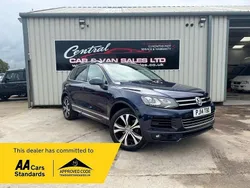 Blue Used 2014 VW Touareg R-line SUV | £8,495 (Fair price)