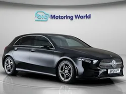 Black Used 2021 Mercedes A180 AMG line Hatchback | £17,700 (Fair price)