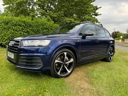 Blue Used 2018 Audi Q7 Black Edition SUV | £26,495 (Super price)