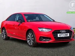 Red Used 2021 Audi A4 Comfort Sedan | £18,899 (Good price)