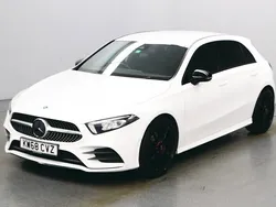 White Used 2018 Mercedes A200 AMG line Hatchback | £14,490