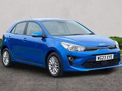 Blue Used 2023 Kia Rio 2 Hatchback | £14,325 (Fair price)