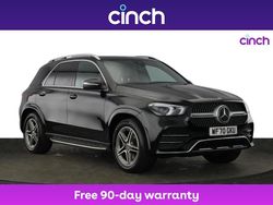 Black Used 2020 Mercedes GLE300 AMG line SUV | £30,799 (Fair price)