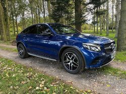 Blue Used 2016 Mercedes GLC250 AMG Line Premium Coupe | £19,000 (Fair price)