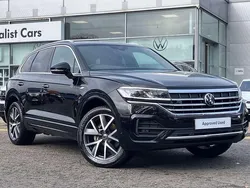Black Used 2023 VW Touareg R-line SUV | £39,495 (Good price)