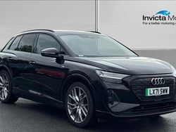 Mythos black metallic Used 2021 Audi Q4 e-tron Comfort SUV | £23,000