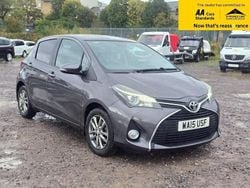 Grey Used 2015 Toyota Yaris Multidrive S Hatchback | £8,488 (Fair price)