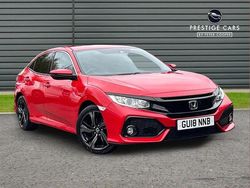 Red Used 2018 Honda Civic SR Hatchback | £10,251 (Good price)