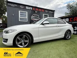 White Used 2014 BMW 218 Sport Line Coupe | £6,595 (Fair price)
