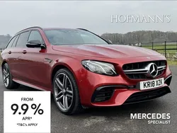 Red Used 2018 Mercedes E63 AMG AMG Estate | £38,900 (Super price)