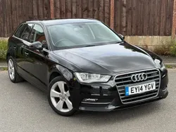 Black Used 2014 Audi A3 Sportback Sport Hatchback | £4,895 (Fair price)