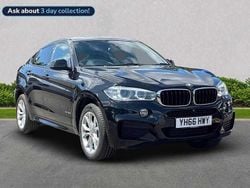 Black Used 2016 BMW X6 M Sport SUV | £21,995 (Good price)