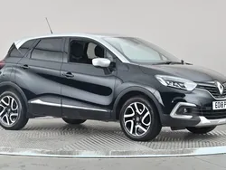 Black/silver Used 2018 Renault Captur Dynamique SUV | £8,798 (Fair price)
