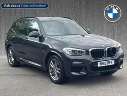 Grey Used 2019 BMW X3 M Sport SUV | £24,799 (Fair price)