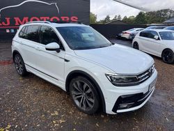 White Used 2020 VW Tiguan R-line SUV | £18,995 (Fair price)