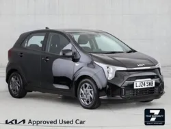 Black Used 2024 Kia Picanto 2 Hatchback | £15,495 (A bit pricey)