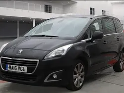 Black Used 2016 Peugeot 5008 Allure MPV | £4,690 (Super price)