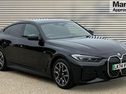 Black Used 2024 BMW i4 M Sport Sedan | £37,995 (Fair price)