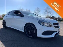 White Used 2017 Mercedes A160 Executive Hatchback | £10,995 (A bit pricey)