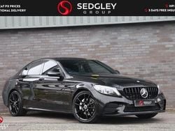 Black Used 2019 Mercedes C220 AMG Line Premium Sedan | £15,995 (Fair price)