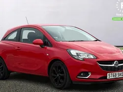 Red Used 2018 Vauxhall Corsa SRi Hatchback | £7,199 (Fair price)