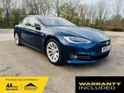 Blue Used 2018 Tesla Model S Hatchback | £16,999 (Fair price)