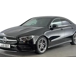 Black Used 2021 Mercedes CLA180 AMG Line Premium Plus Sedan | £23,155 (A bit pricey)