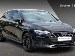 Black Used 2025 Audi A3 e-tron Black Edition Hatchback | £34,500