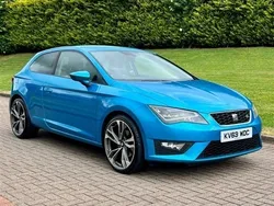 Blue Used 2013 Seat Leon FR Sport Coupe | £7,250 (Fair price)