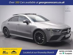 Grey Used 2023 Mercedes CLA250e AMG line Sedan | £25,200 (Fair price)
