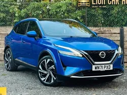 Blue Used 2021 Nissan Qashqai Tekna+ SUV | £19,995 (Expensive)