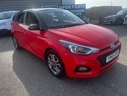 Red Used 2019 Hyundai i20 Hatchback | £10,995 (Fair price)