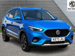 Blue Used 2023 MG ZS Exclusive Sedan | £15,635 (Fair price)